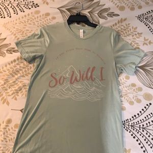 So Will I tshirt